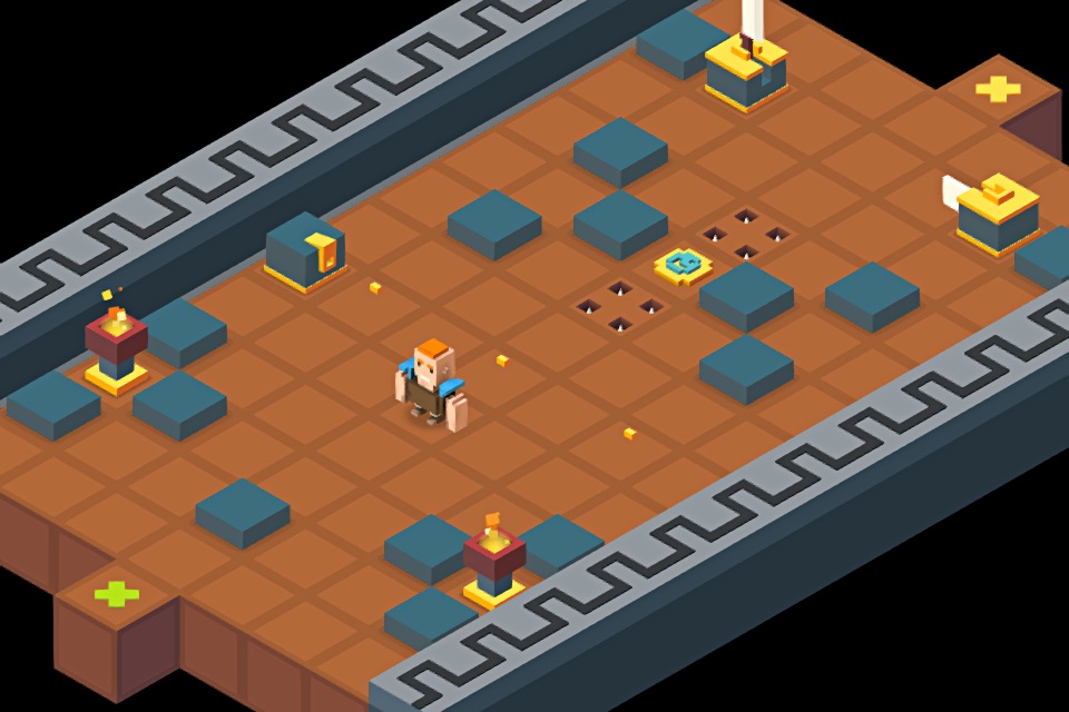 Robot Pixel Super Jump - Jumper Box Dash Runner Game screenshot 3