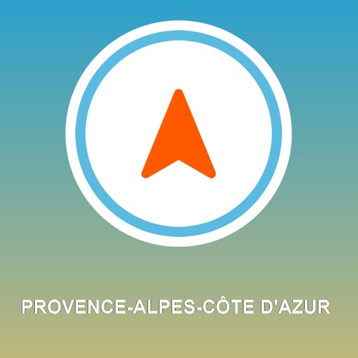 Provence-Alpes-Cote dAzur GPS - Offline Car Navigation icon