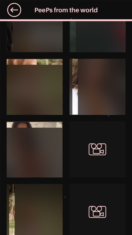 PeeP - secure picture sharing and messaging