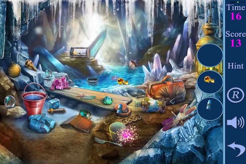 Hidden Objects Of A Curse Of The Ice Queen screenshot 2