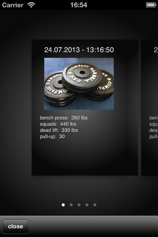 Progress It! Fitness Edition screenshot 2