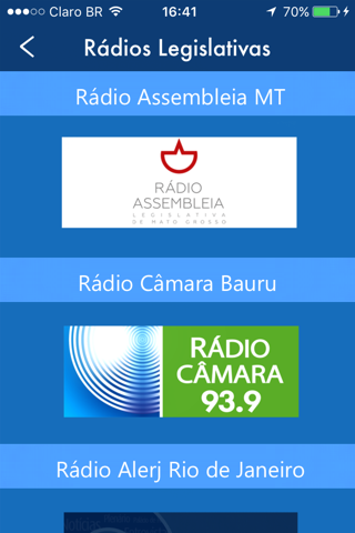 ASTRAL - Rádios e Tvs Legislativas screenshot 2