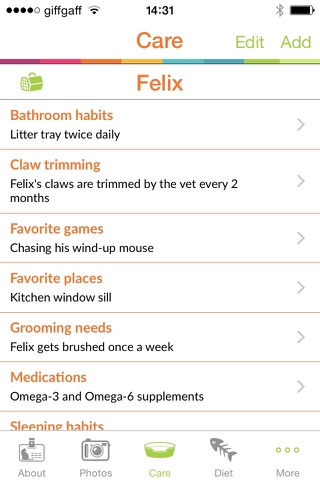 Caring for my cats screenshot 3