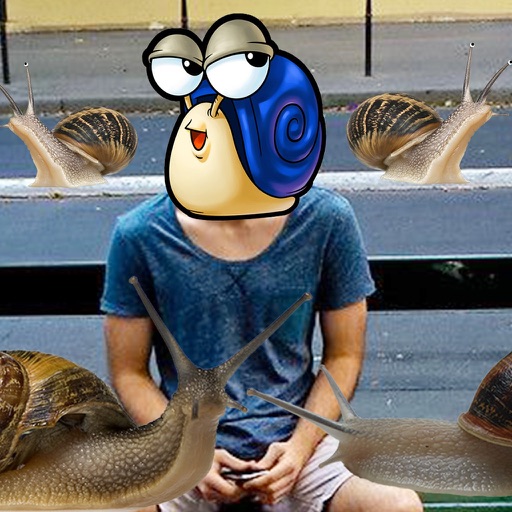 Snail Sticker Turbo  - funny stickers, masks, effects, memes and frames for your photos icon