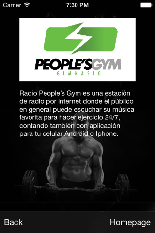 Peoples Gym Radio screenshot 3