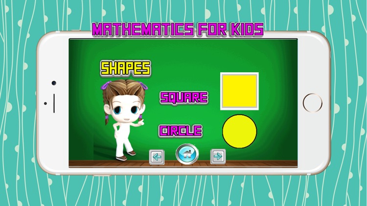 Preschool Mathematics  : Learn Heavy - Light and Shapes early education games for preschool curriculum