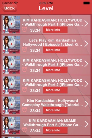 Guide For Kim Kardashian Hollywood Edtion screenshot 3