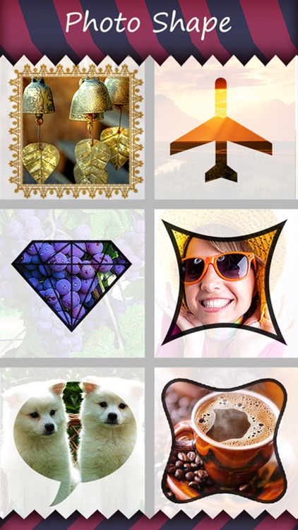 Color Frames & Nice Shapes Image Editor