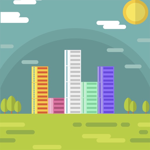 City Stacker - Go Switch And Match Color Blocks 3D Free Game Icon