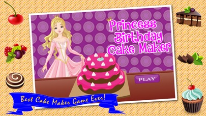 PRINCESS BIRTHDAY CAKE MAKER COOKING GAME - MAKE YOUR OWN CAKE 1.0 IOS GAME GIẢI TRÍ PRINCESS BIRTHDAY CAKE MAKER COOKING GAME - MAKE YOUR OWN CAKE 1.0 IOS