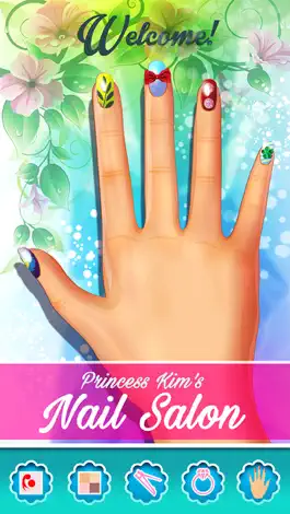 Game screenshot Princess Kim's Nail Salon mod apk