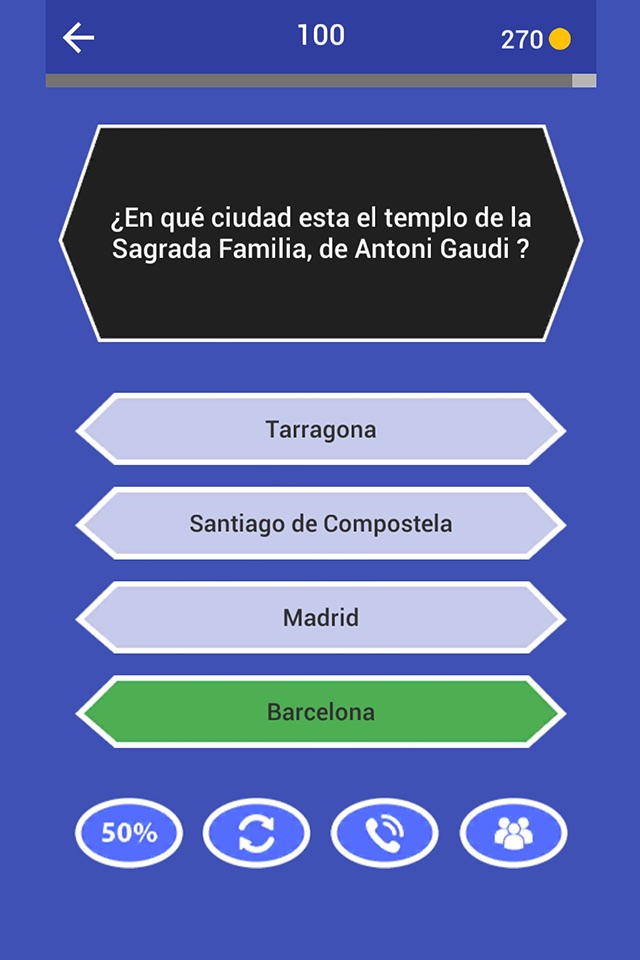 Millonario Quiz 2 screenshot 3