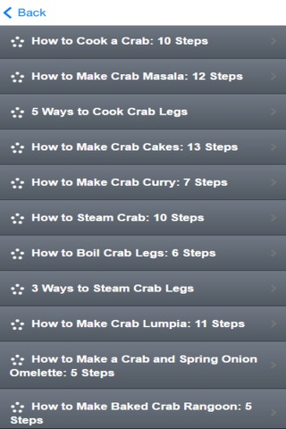 Crab Recipes - Learn How to Cook Crab screenshot 2