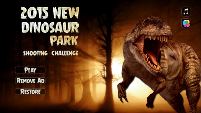 2015 New Dinosour Park Shooting Challange PRO(圖1)-速報App