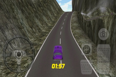 Purple Car Game Action screenshot 3