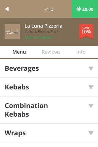 La Luna Pizzeria screenshot 2