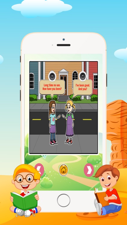 English Conversation Lesson 1 - Listening and Speaking English for kids screenshot-3