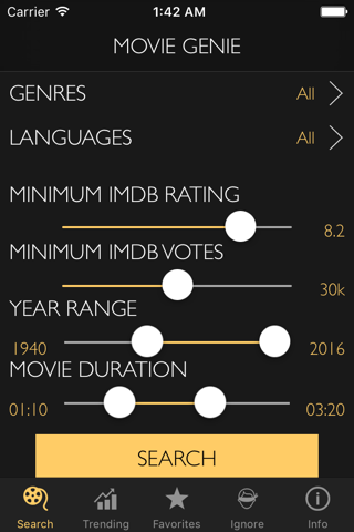 Movie Genie - Find movies match your taste screenshot 3