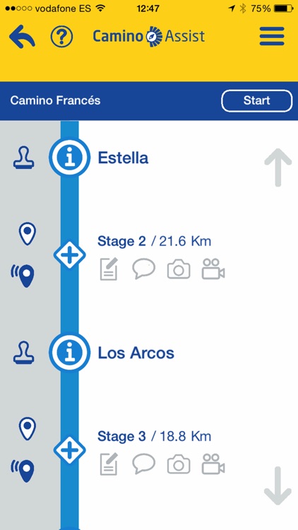 Camino Assist pilgrim Santiago