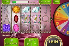 Game screenshot Amber Gem Slots Casino - Find the Famous Heart Diamond  and Win Big Prizes apk