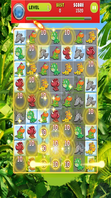 Dino Boom -  Free Match 3 Puzzle Game