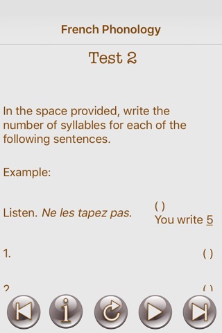 FSI French Phonology screenshot 2