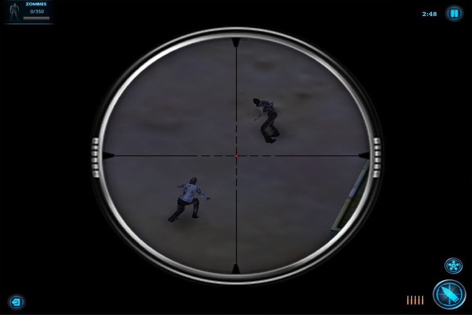 Sniper 3D - zombie killer(zombie hunter), free zombie shooting games screenshot 2