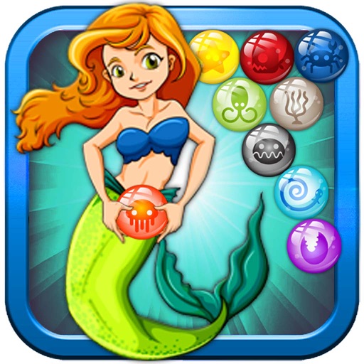 Bubble Shooter Mermaid Ocean : Claim to the throne icon