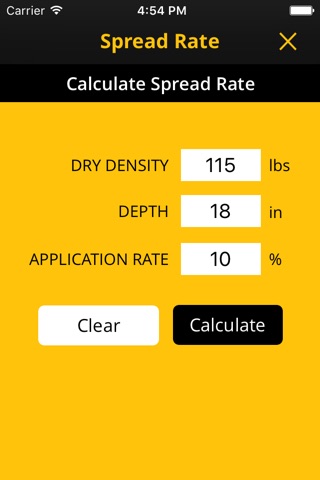 Site Stabilization Calculator screenshot 2