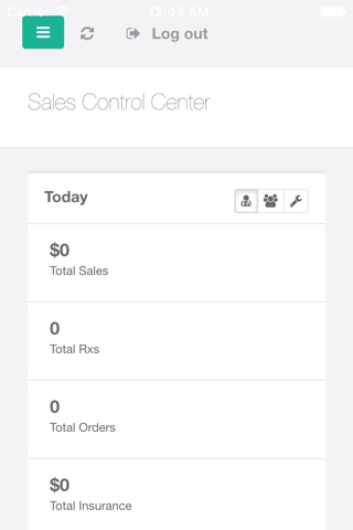 Sales Control Center screenshot 3