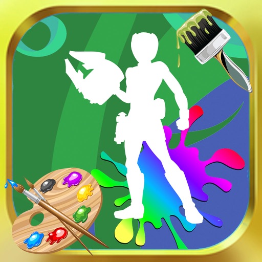 Kids Paint Power Rangers Page Edition icon