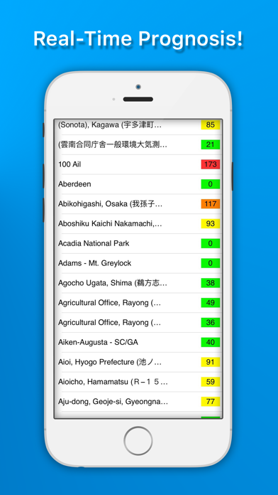Air Quality Index – International PM-Pollution Screenshot 3