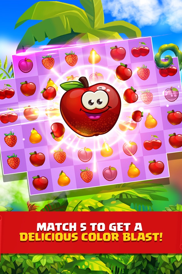 Juicy Jelly Fruit Match - Sweet Puzzle Jam screenshot 2