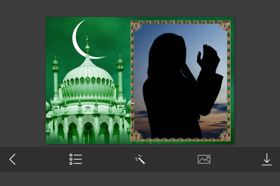 Allah Photo Frames - Instant Frame Maker & Photo Editor screenshot 2