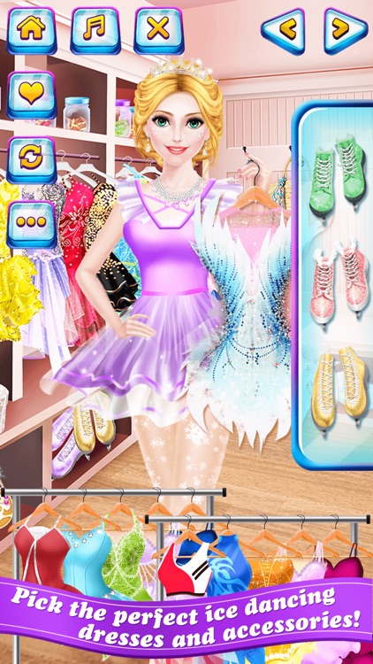 Ice Dancing Salon - World Skating Champion: SPA & Makeover Game for Kids screenshot-3