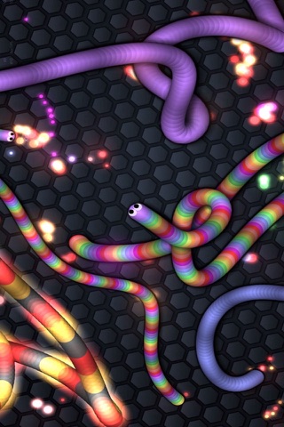 Snake Lite - The Slitherio War of Color Snakes screenshot 2