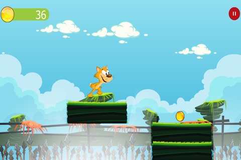 Ninja Cat Running Adventure screenshot 2
