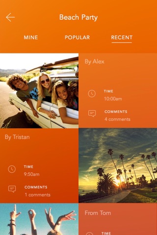 Groupie - Group Album Sharing screenshot 2