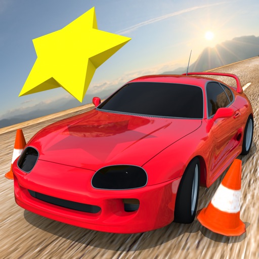 Slalom Car Racing iOS App
