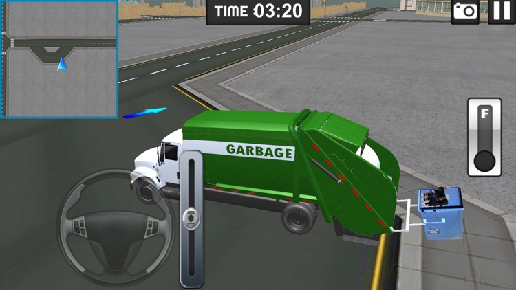 City Garbage truck Driver 3d simulator screenshot-4