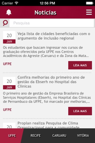 UFPE Mobile screenshot 2