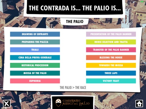 Contrada is... Palio is screenshot 2