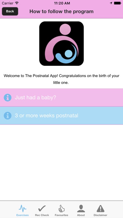 The Postnatal App