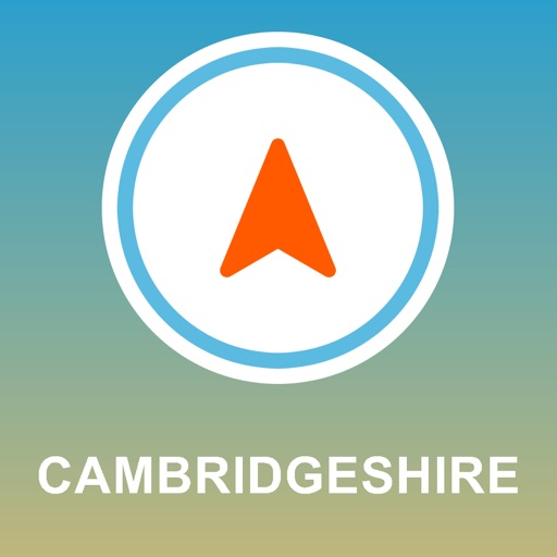 Cambridgeshire, UK GPS - Offline Car Navigation icon