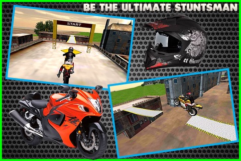 Stunt Bike BMX Roof Top screenshot 2