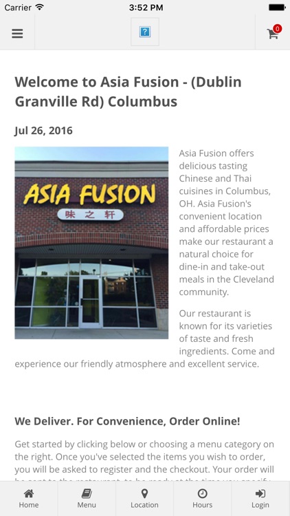 Asia Fusion - Columbus Online Ordering