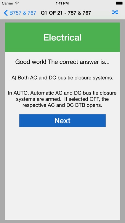 B757 / 767 Exam Questions