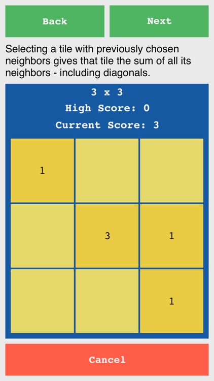 Grid Sums - Simple Number Puzzle