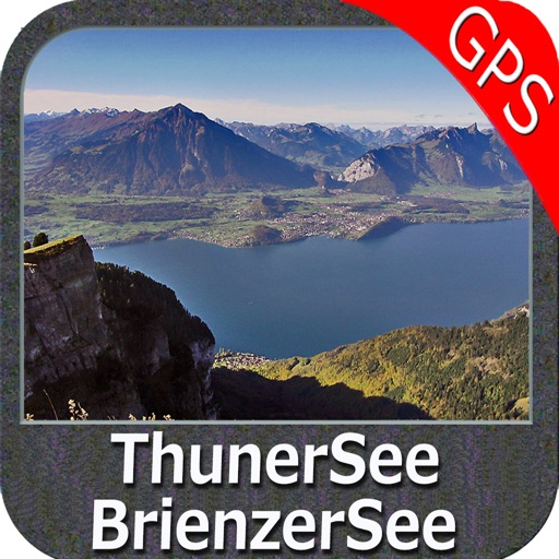 Lake : Thun - Brienz GPS Map Navigator