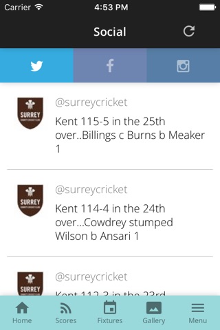 Surrey County Cricket Club screenshot 4